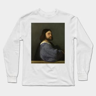 A Man with a Quilted Sleeve by Titian Long Sleeve T-Shirt